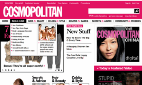 美国CosmoPolitan女性时尚杂志 美国CosmoPolitan女性时尚杂志