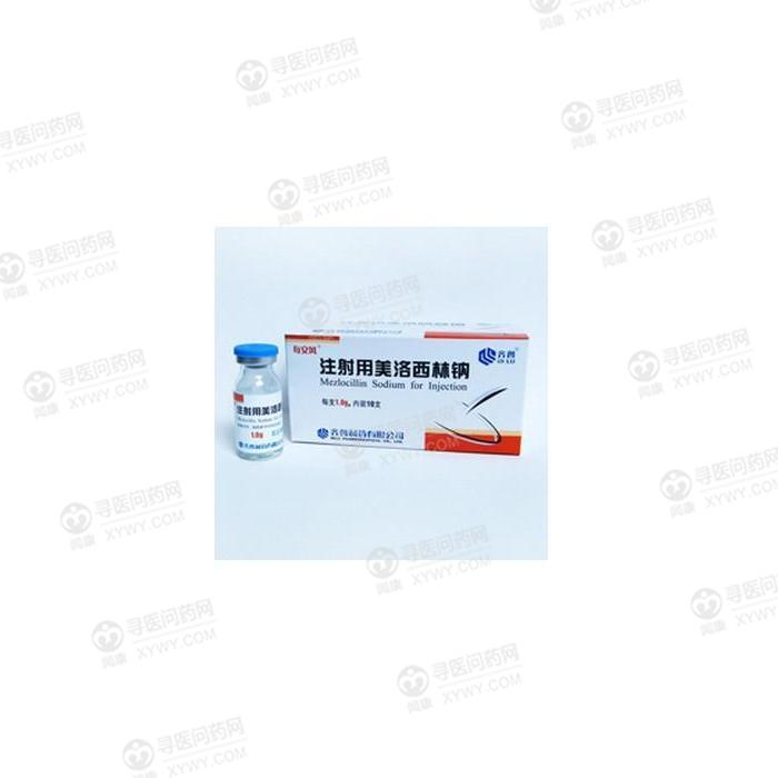齐鲁制药注射用美洛西林钠